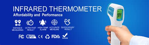 Microtek Plastic t-1520 Non Contact nfrared Thermometer For Body ...