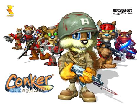 Conker Live And Reloaded Tediz