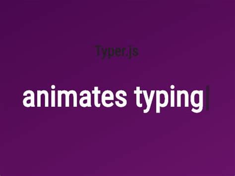 Simple Fast Text Typing Animation In JavaScript/jQuery - Typing.js ...