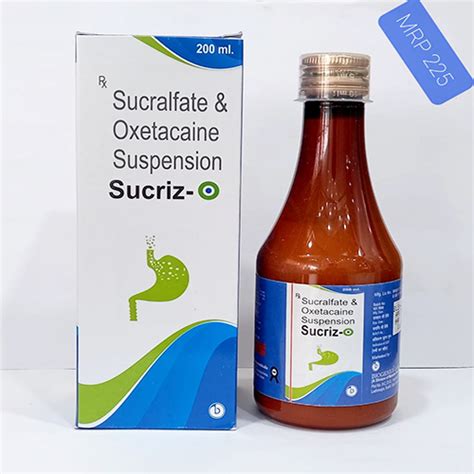 SUCRIZ-O 200ml Syrup Biogenius Labs