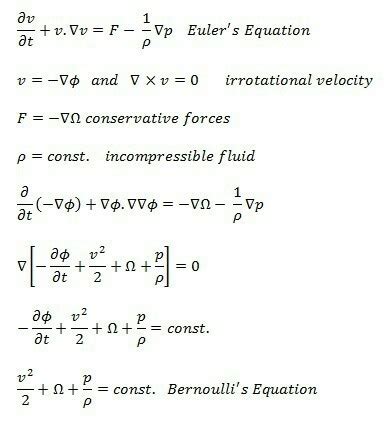 derive the Bernoulli's eqn. of flow of liquid. - Brainly.in