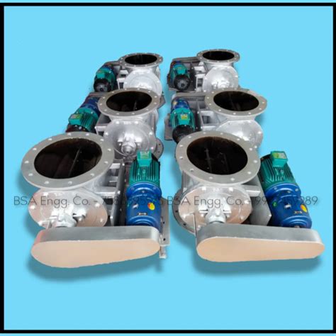 Rotary Air Lock Valves - BSA Round Air Lock Valve Manufacturer from Pune