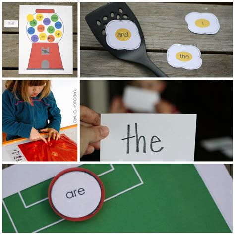 Teaching sight words games - jokertherapy