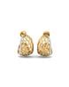 Buy Yellow Gold & White Earrings for Women by KuberBox Online | Ajio.com
