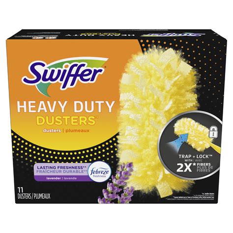Swiffer Dusters Multi-Surface Heavy Duty, Lavender Refills, 11 Ct ...