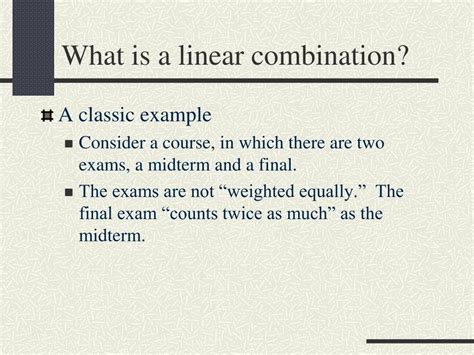 Image result for Perform a Linear Combination