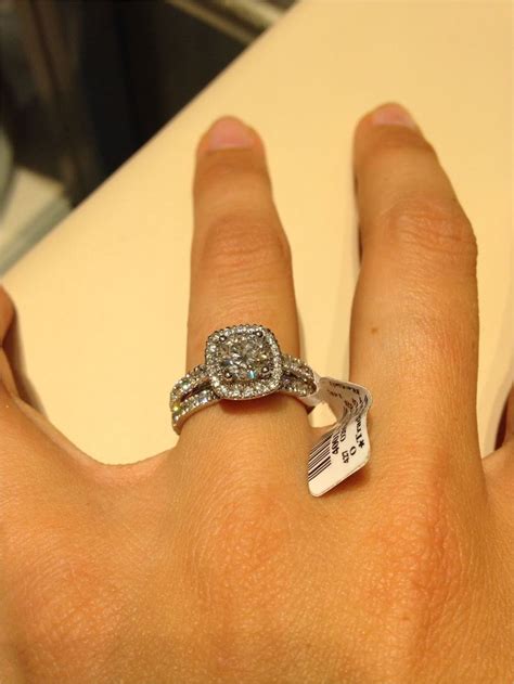 zales emerald engagement ring