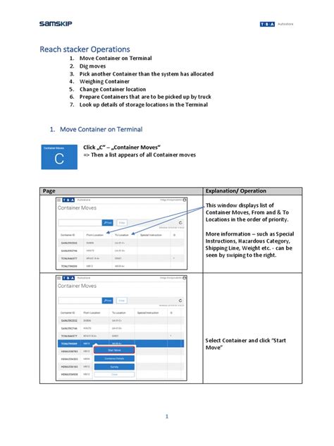 Image result for Reach Stacker Operating