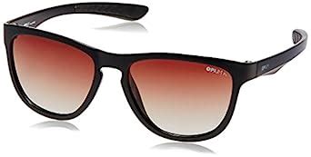 Buy Opium Polarized Wayfarer Unisex Sunglasses (OP-1422-C01|55|Brown ...