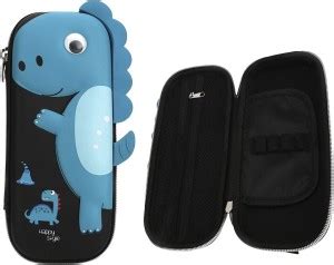Flipkart.com | WISHKEY Cute Dino Pencil Pouch for Girls and Boys, Big ...