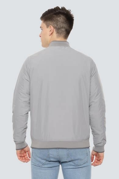 Buy Men Casual Grey Solid Jacket Online - 383509 | Louis Philippe