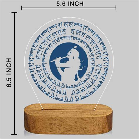 Buy Krishna Night Lamp God LED Light For Home – Nutcase