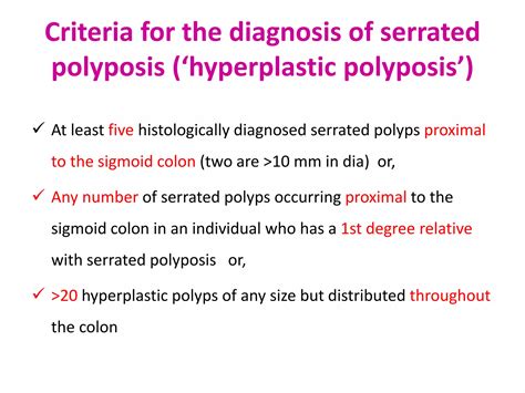 Serrated pathway to colorectal neoplasia | PPTX