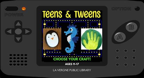 Teens & Tweens : Choose your craft!, La Vergne Public Library, May 13 ...