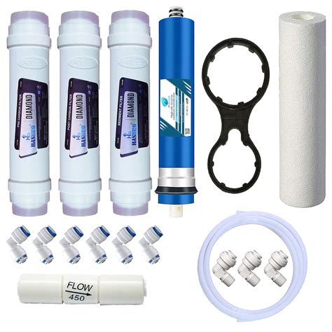 KWZ Filmax Service Kit with 80 GPD Vontron Membrane for Water Filter ...
