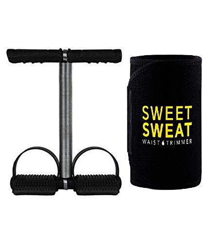 Buy Tummy Trimmer Single Spring and Sweat Slim Belt Combo Ab Exerciser ...