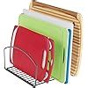 Craftize Mstore Black Iron Cookware Organizer – Freestanding Rack with ...