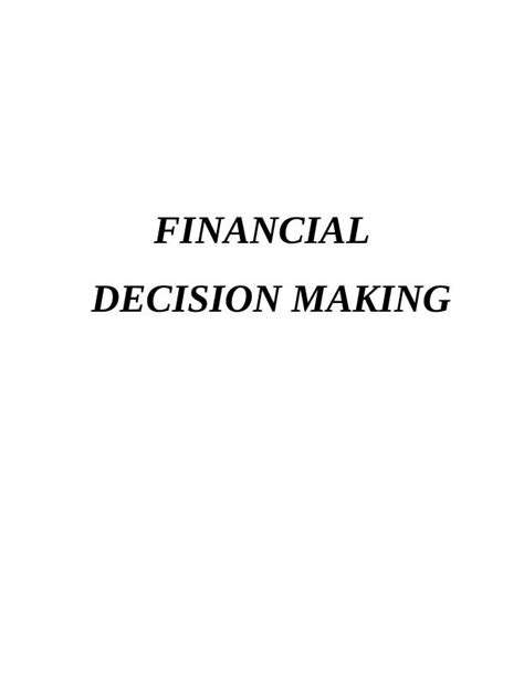 Financial Decision Making 的图像结果