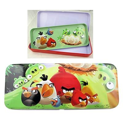 Rovio Angry Birds Tin Pencil Box with Green Background - India | Ubuy