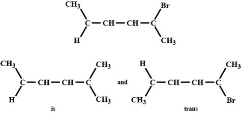 Toal number of stereoisomers for given species are