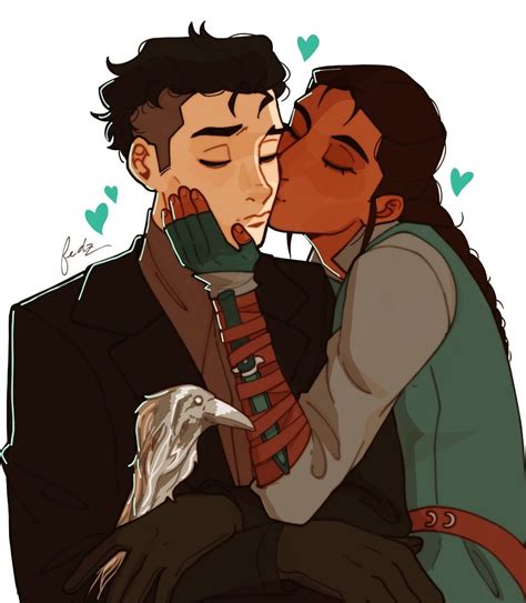 Kaz & Inej | Six of crows, Six of crows characters, Crow