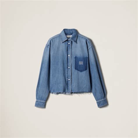 Women's Fashion Shirts, Tops and Blouses | Miu Miu