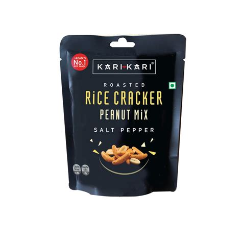 Kari Kari Salt and Pepper, Premium Japanese Snacks, Classic Salt and ...