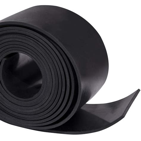 Rubber Gasket Sheet Material 1/8 (.125) Inch T X 3 inch W X 10 Feet ...