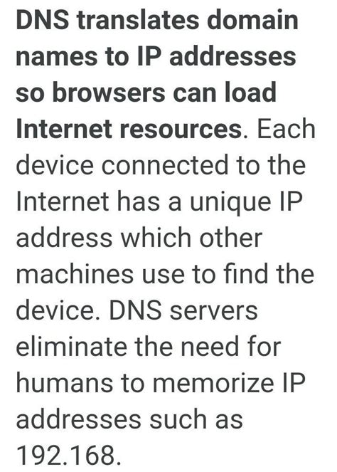 What is DNS?How it works?? - Brainly.in