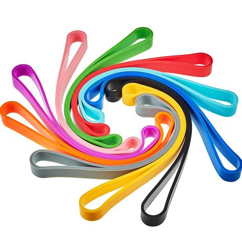 7" Silicone Rubber Bands Planner Elastic Bands Elastic Rubber Wrapping ...