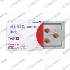 Tazzle D 10/30mg Strip Of 4 Tablets: Uses, Side Effects, Price & Dosage ...
