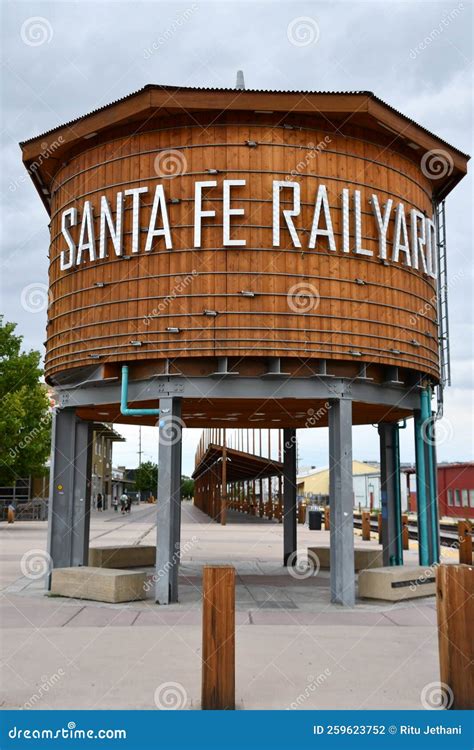 Santa Fe Railyard in Santa Fe, New Mexico Editorial Photography - Image ...