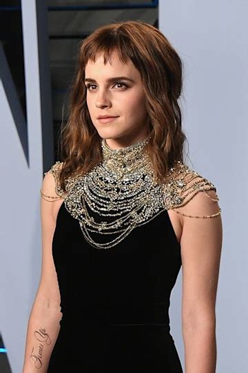 Oscars 2018: Emma Watson unveils large Times Up tattoo | HELLO!