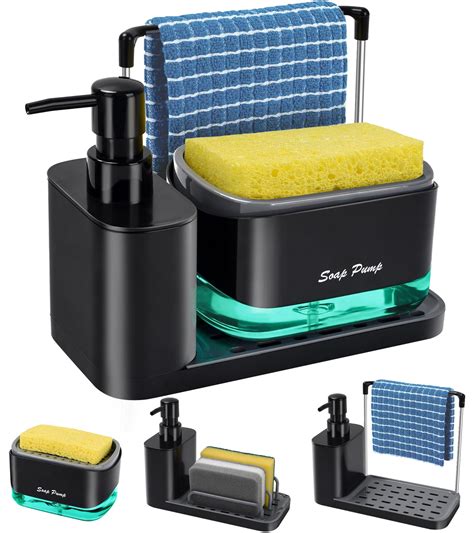 Snapklik.com : Kitchen Soap Dispenser Set