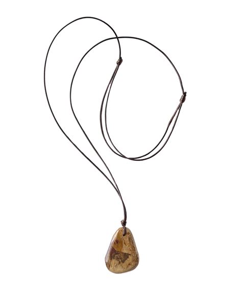 ჭრელი იასპის გულსაკიდი - "SANDY HILLS" - Keli's მაღაზია