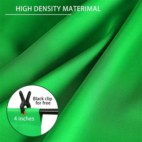 Buy CIPAZEE Green Screen Photography Backdrop - 6x9.5FT Photo Backdrop ...