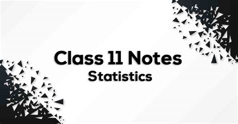 Image result for Class 11 Statistics