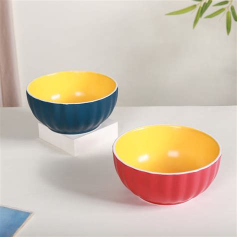Anhui Ceramic Serving Bowl With Handles 9 Inch 500 ml Online - Premium ...