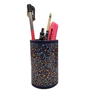 India Meets India Pen Holder Pencil Holder for Desk Organizer exclusive ...