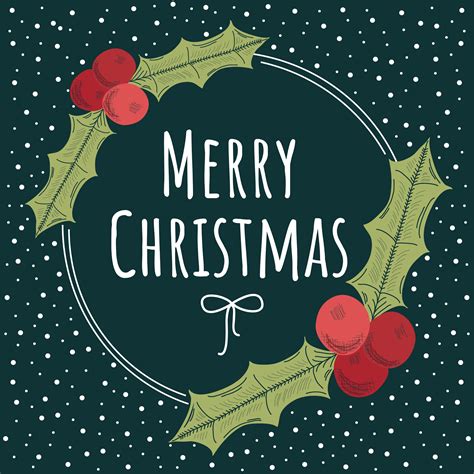 Merry Christmas Vector 270919 Vector Art at Vecteezy