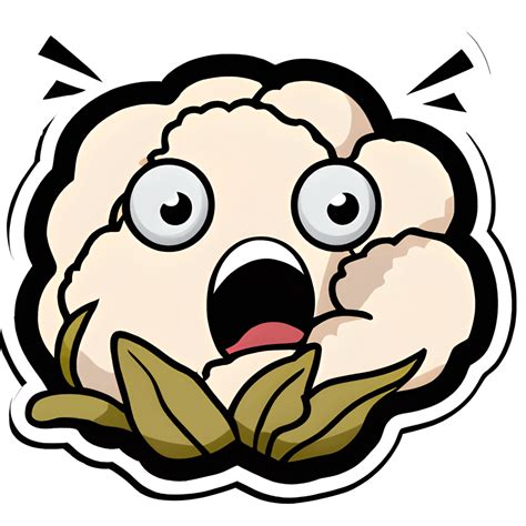 Cartoon Cauliflower