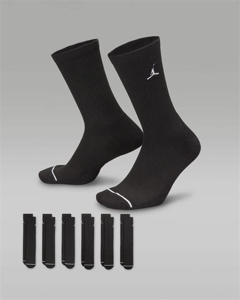 Jordan Everyday Cushioned Crew Socks (6 Pairs). Nike SG
