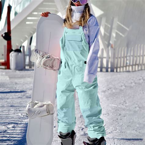 Tao Tao Women And Mens Snow Bibs Adjustable Overalls Pants Wear ...