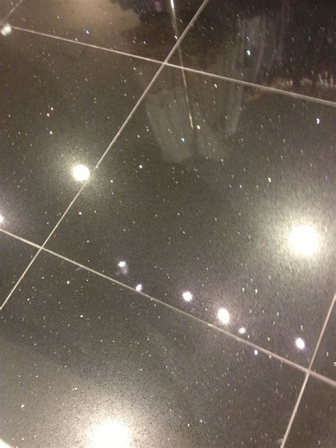 Glitter Floor Tile Design with XXI Forever Store in Texas