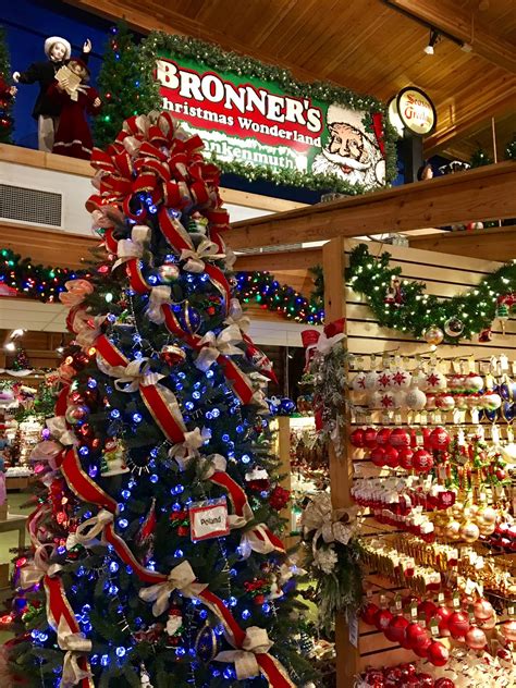 Bronners Christmas Trees Bronner's CHRISTmas Wonderland | Frankenmuth,