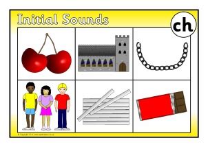 Word List: Words Beginning with 'ch' - SparkleBox