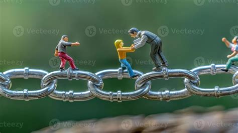 People Standing Linked Together 的图像结果