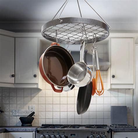 Kitchen Island Pot Racks | Foter