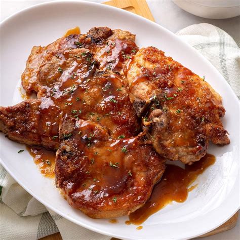 Maple-Glazed Pork Chops