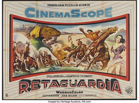 The Command (Warner Brothers, 1954). Argentinean Two Sheet (43" X | Lot ...